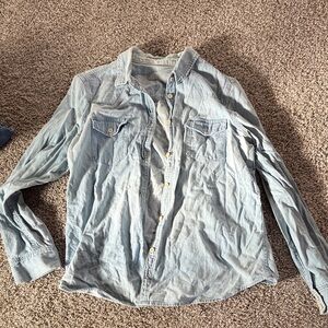 GAP Faded Blue Denim Jacket